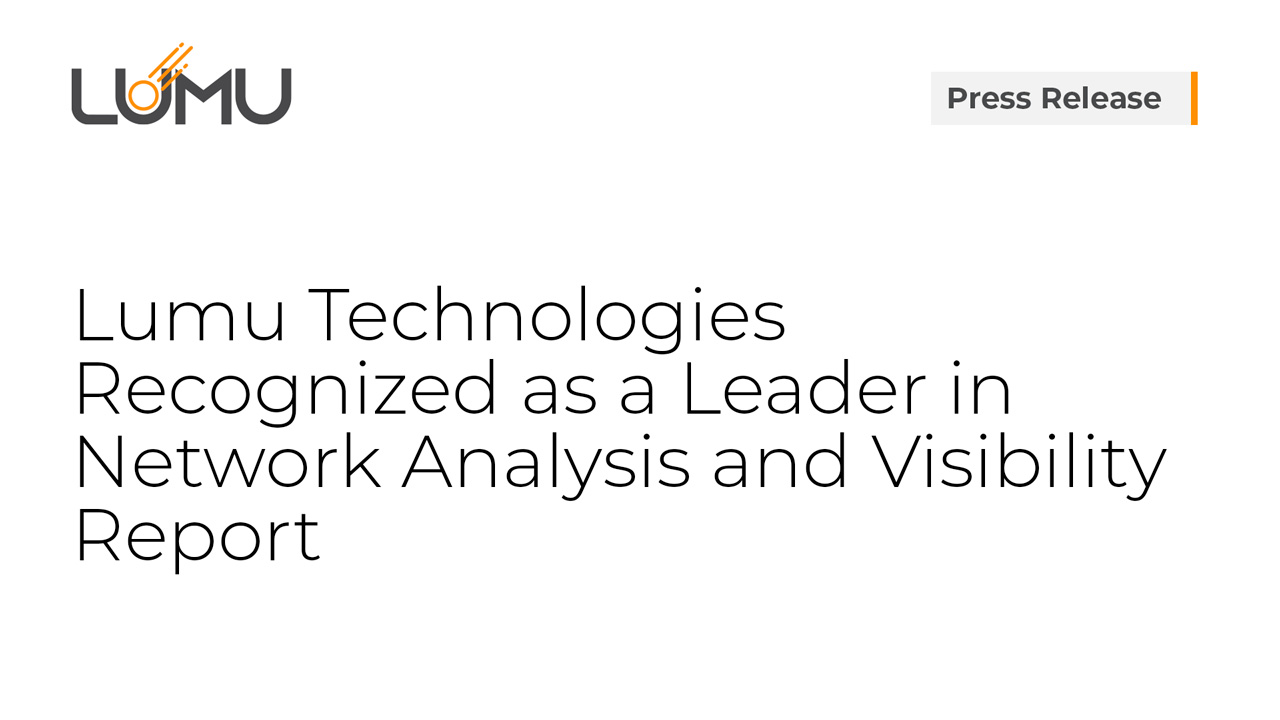 Lumu Technologies Recognized As A Leader In Network Analysis And