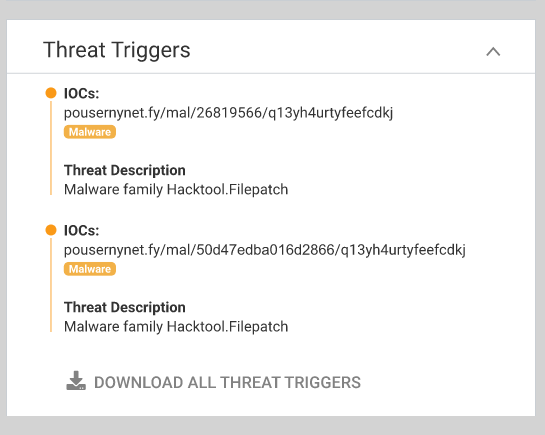 Threat Triggers