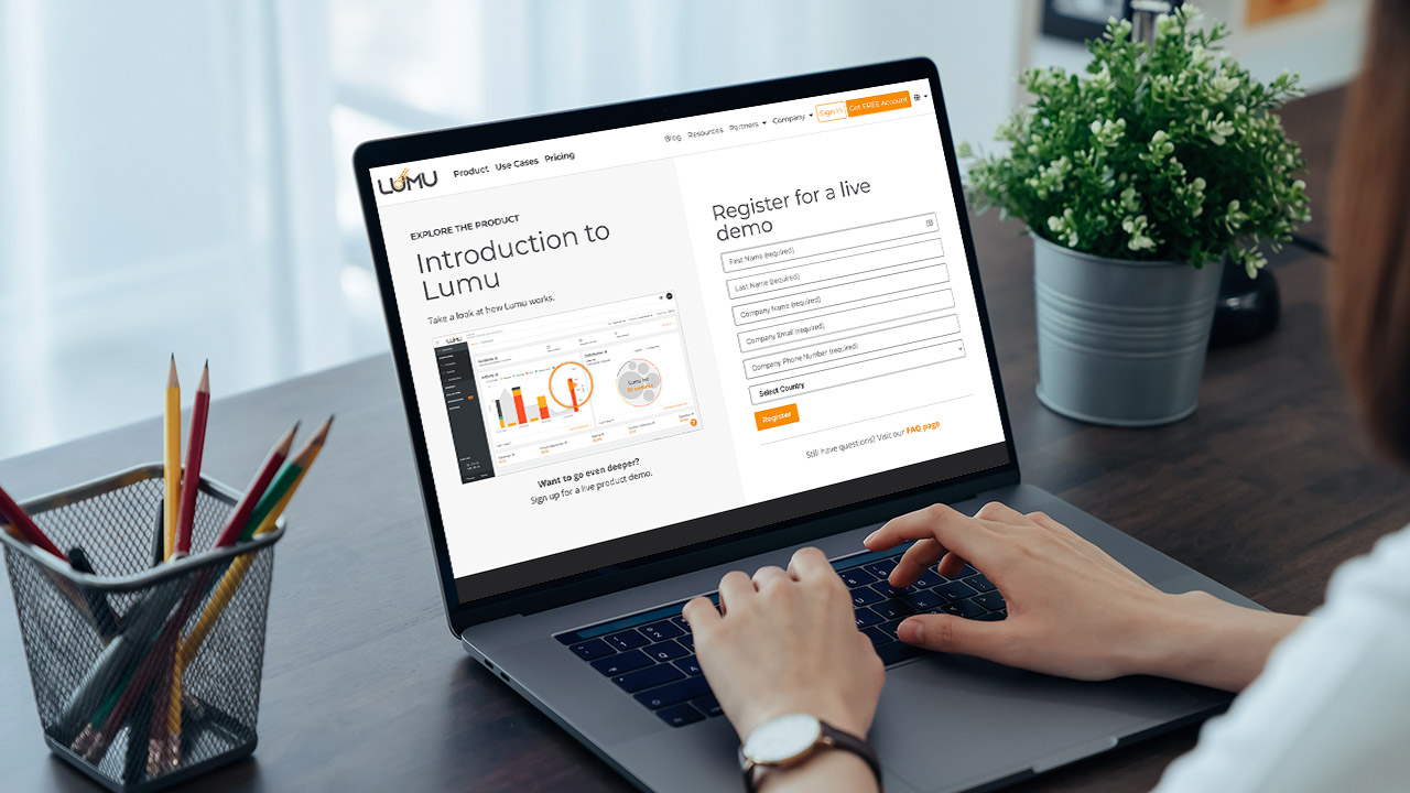 New Lumu Free Training Register.