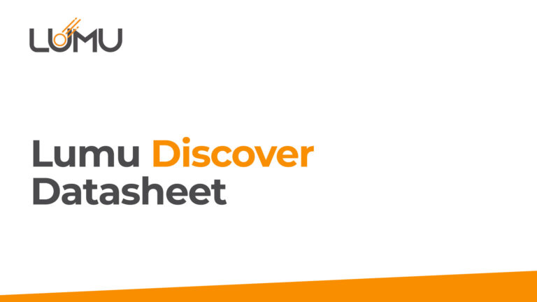 Lumu Discover Datasheet
