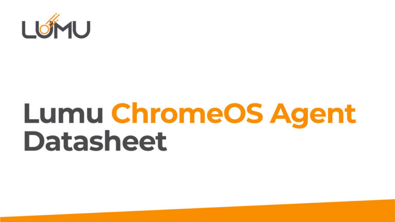 ChromeOS Agent Datasheet